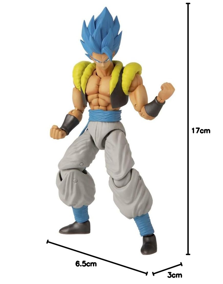 Фігурка Bandai Dragon Ball Super Dragon Star Super Saiyan Blue Gogeta, 17 см, фото №7