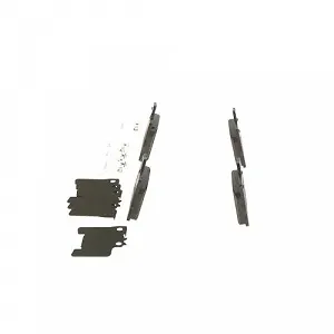 Комплект гальмівних колодок, дискове гальмо BOSCH 0 986 494 022 synthetic.ua - Фото 1