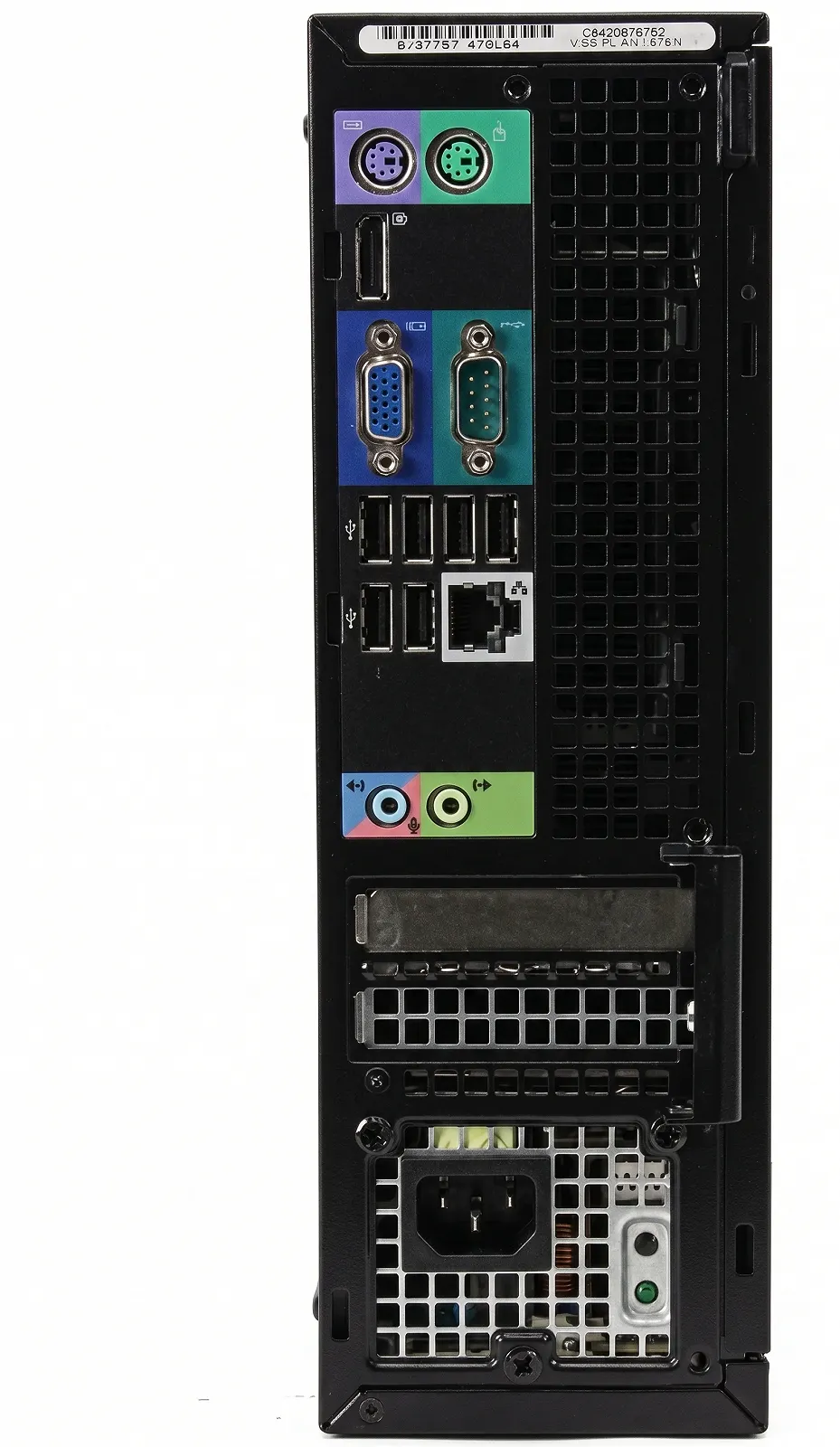 Комп’ютер Dell OptiPlex 990 MT / Intel Core i5-2400 / RAM 16GB / HDD 1TB / Intel HD Graphics 2000 / DisplayPort / VGA / LAN / Windows 10 / Чорний, фото №4