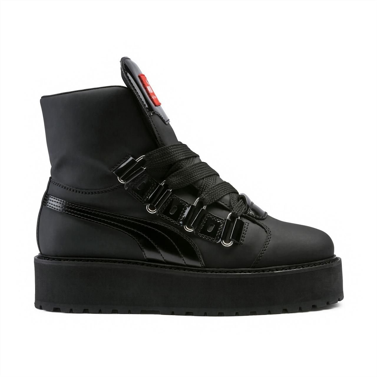 Черевики  Puma SneakerBoot Black Eyelet x Rihanna 38, фото №2