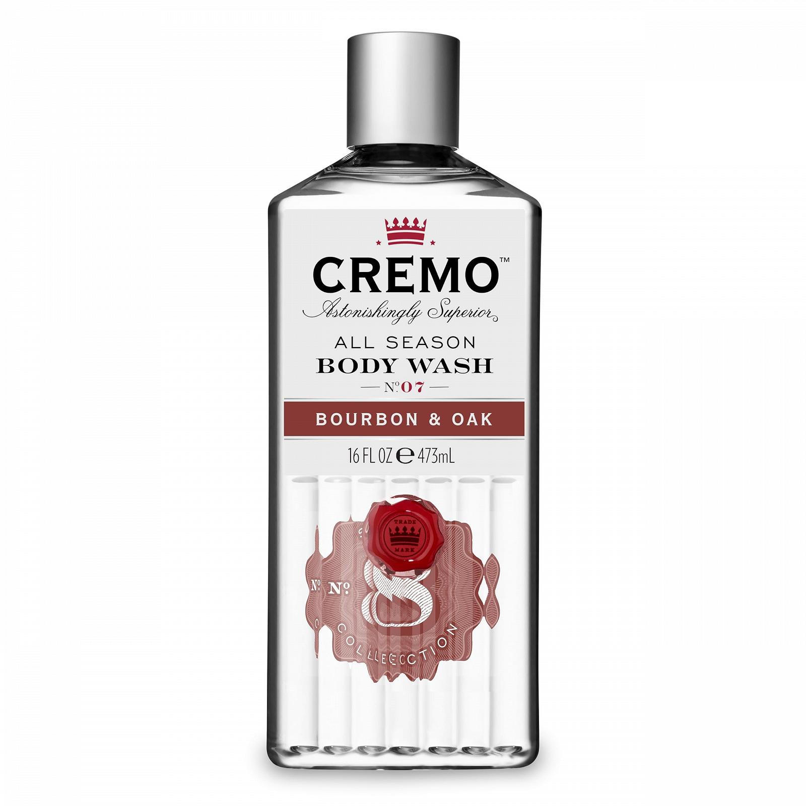 Гель для душу CREMO All Season Bourbon & Oak зволожувальний чоловічий 473 мл, фото №1 Гель для душу CREMO All Season Bourbon & Oak зволожувальний чоловічий 473 мл, фото №1