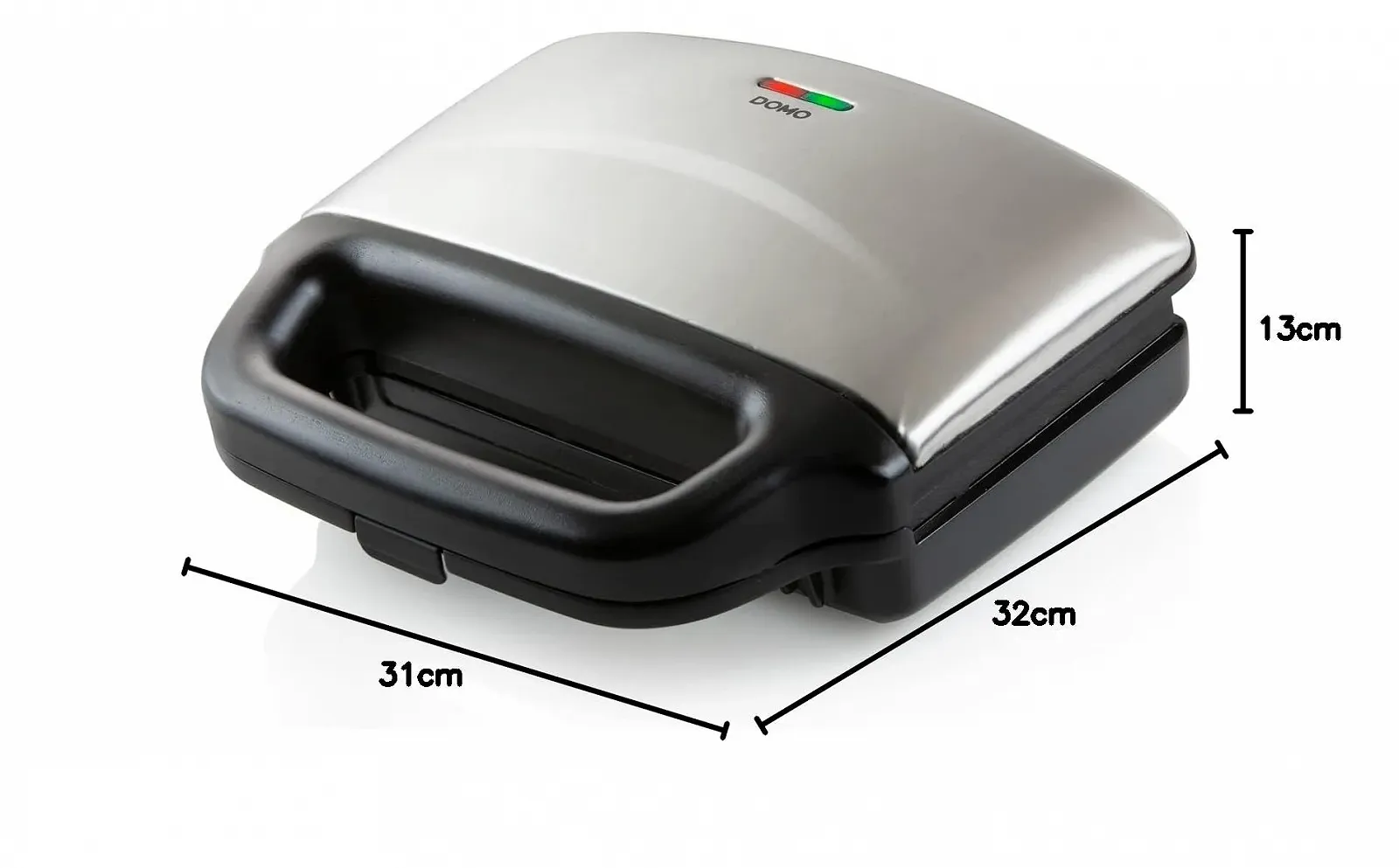 Сендвічниця DOMO Big Croque XL 900 Вт Чорний, фото №10