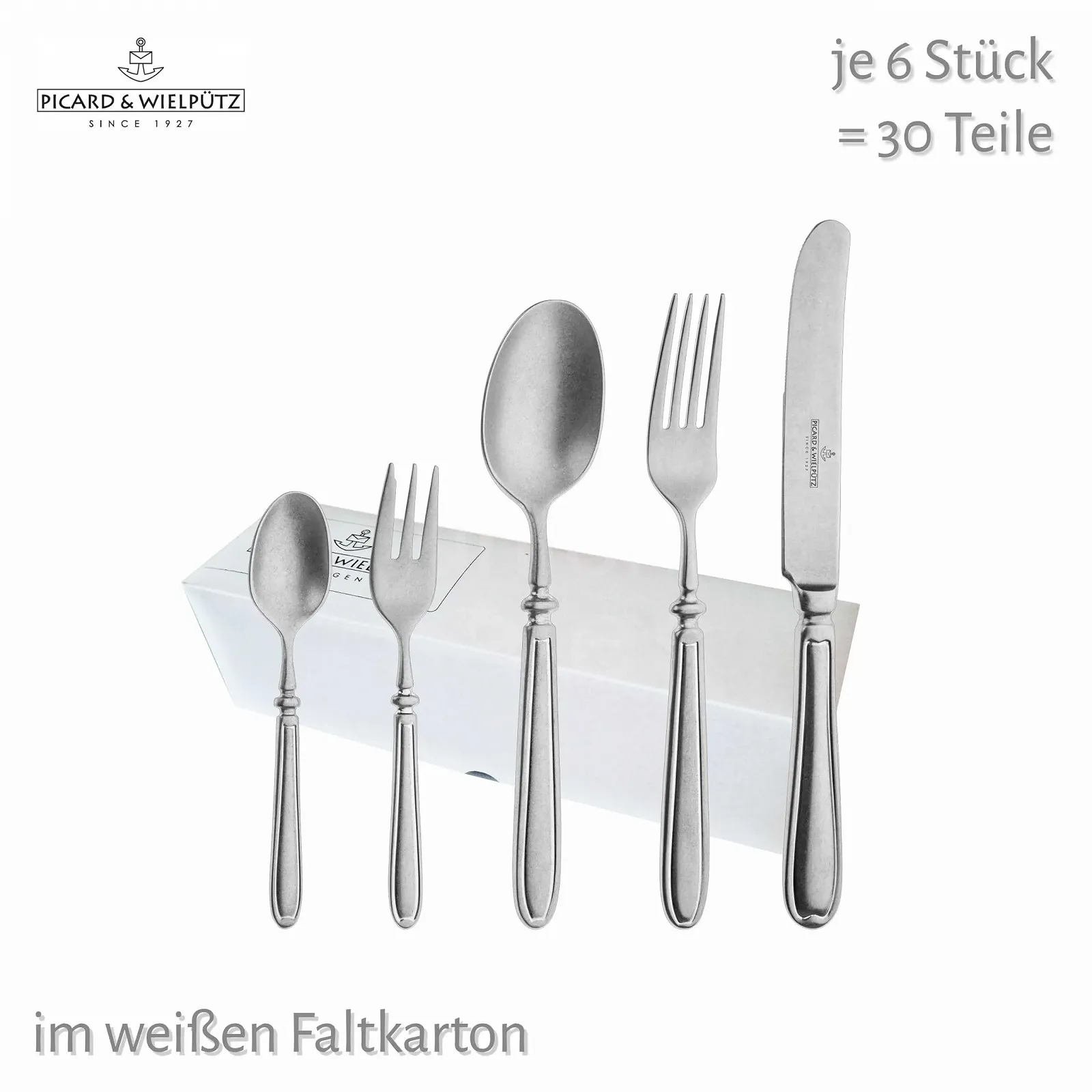 Набор столовых приборов Picard & Wielpütz Landhaus 6162V 30 предметов, фото №2