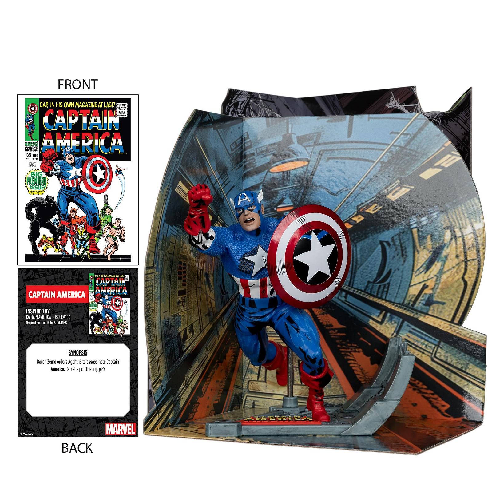 Фигурка McFarlane Toys Marvel Капитан Америка 1:10, фото №2