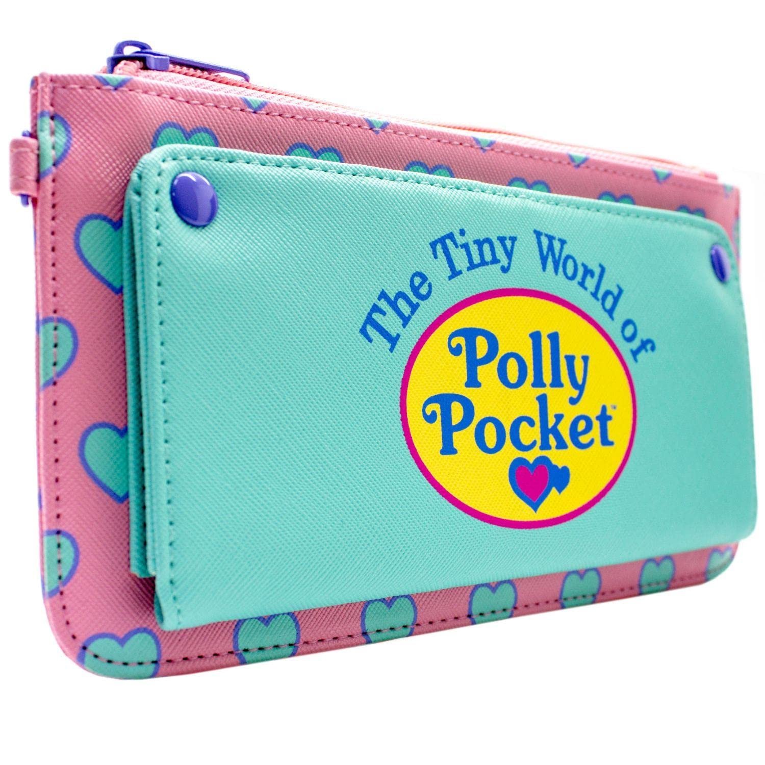 Кошелек Animation The Tiny World of Polly P Узор Розовое Сердце, многоцветный, клатч, фото №1