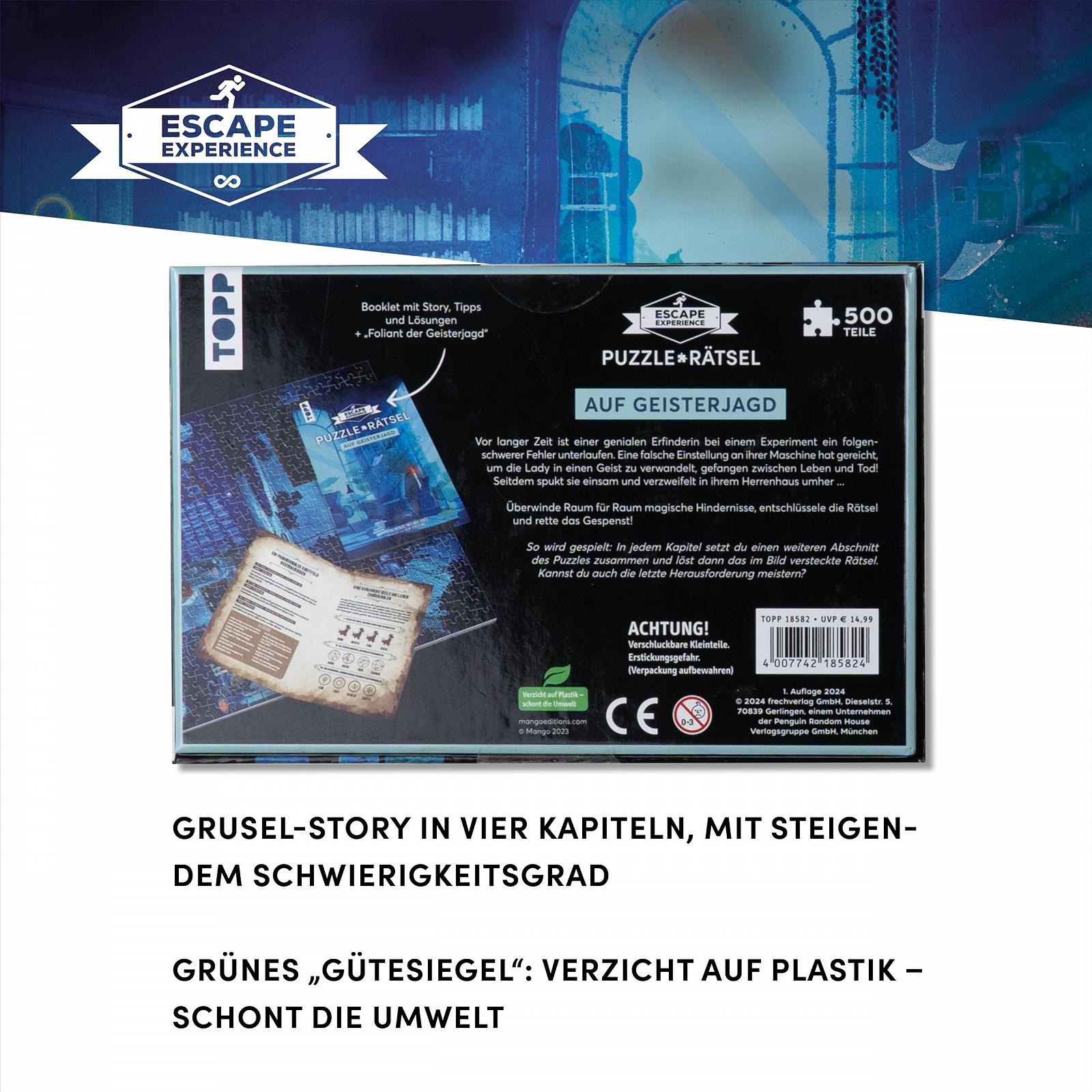 Пазл-квест Escape Experience Ghost Hunt 500 элементов, фото №5