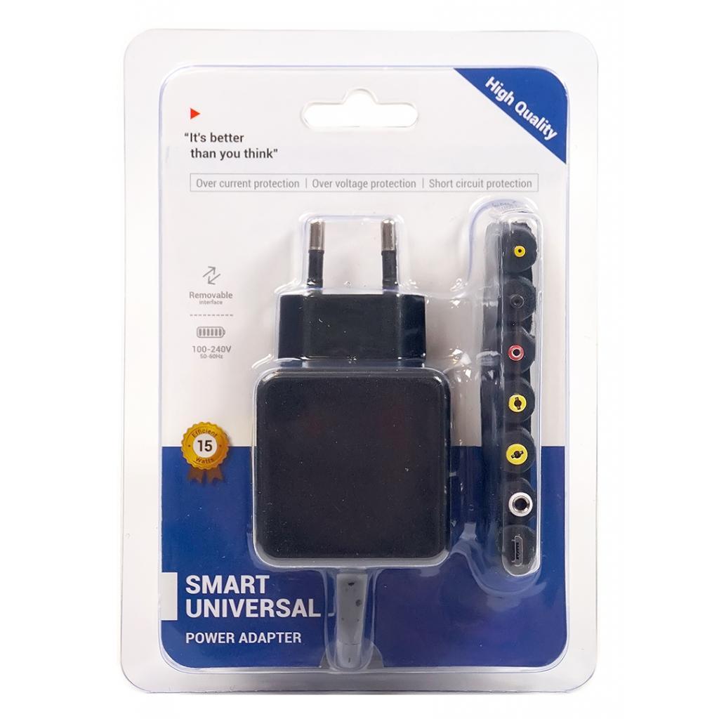 Блок живлення для ноутбука PowerPlant 15W універсальний 3A KD00MS0053, фото №4