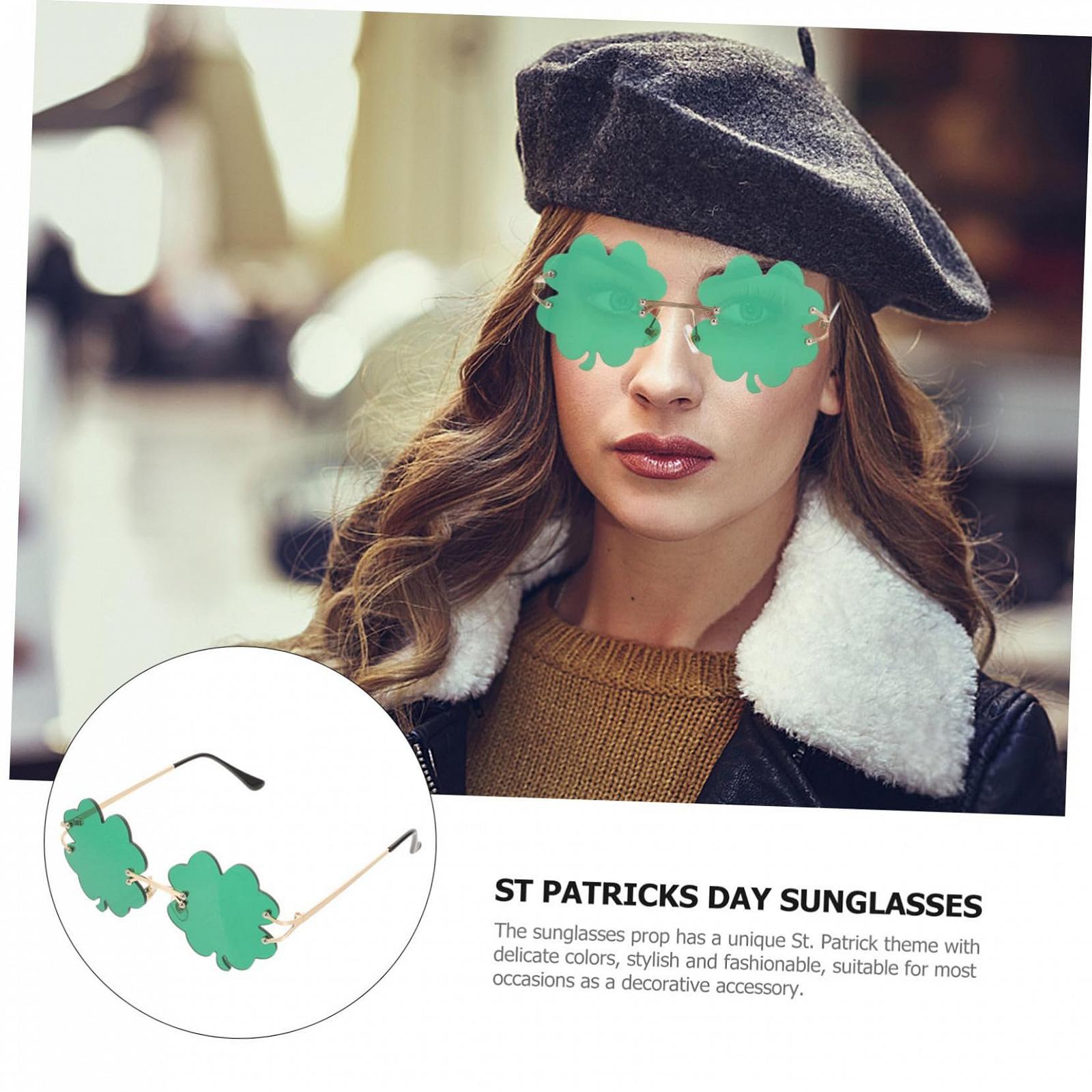 Сонцезахисні окуляри LIFKOME Shamrock Модні окуляри Зелений, фото №7