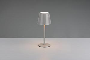 Настільна лампа LED Reality Leuchten Diaz R55961177 Акумуляторна Вулична 1.6 Вт Ultimate Grey synthetic.ua - Фото 1