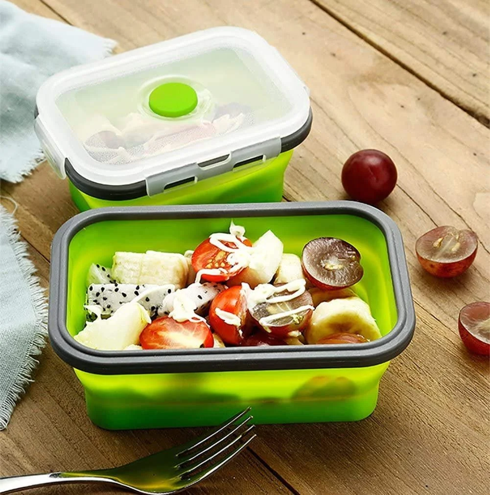 Складні контейнери Reusable 4 шт. Green, фото №5