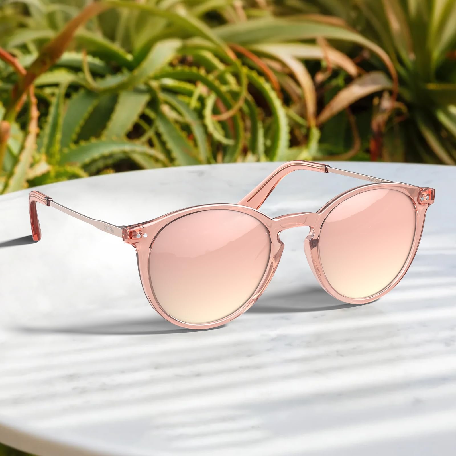 Сонцезахисні окуляри круглі CARFIA Поляризовані UV400 захист Ретро Вінтажні Поляризовані, фото №3 Сонцезахисні окуляри круглі CARFIA Поляризовані UV400 захист Ретро Вінтажні Поляризовані, фото №3