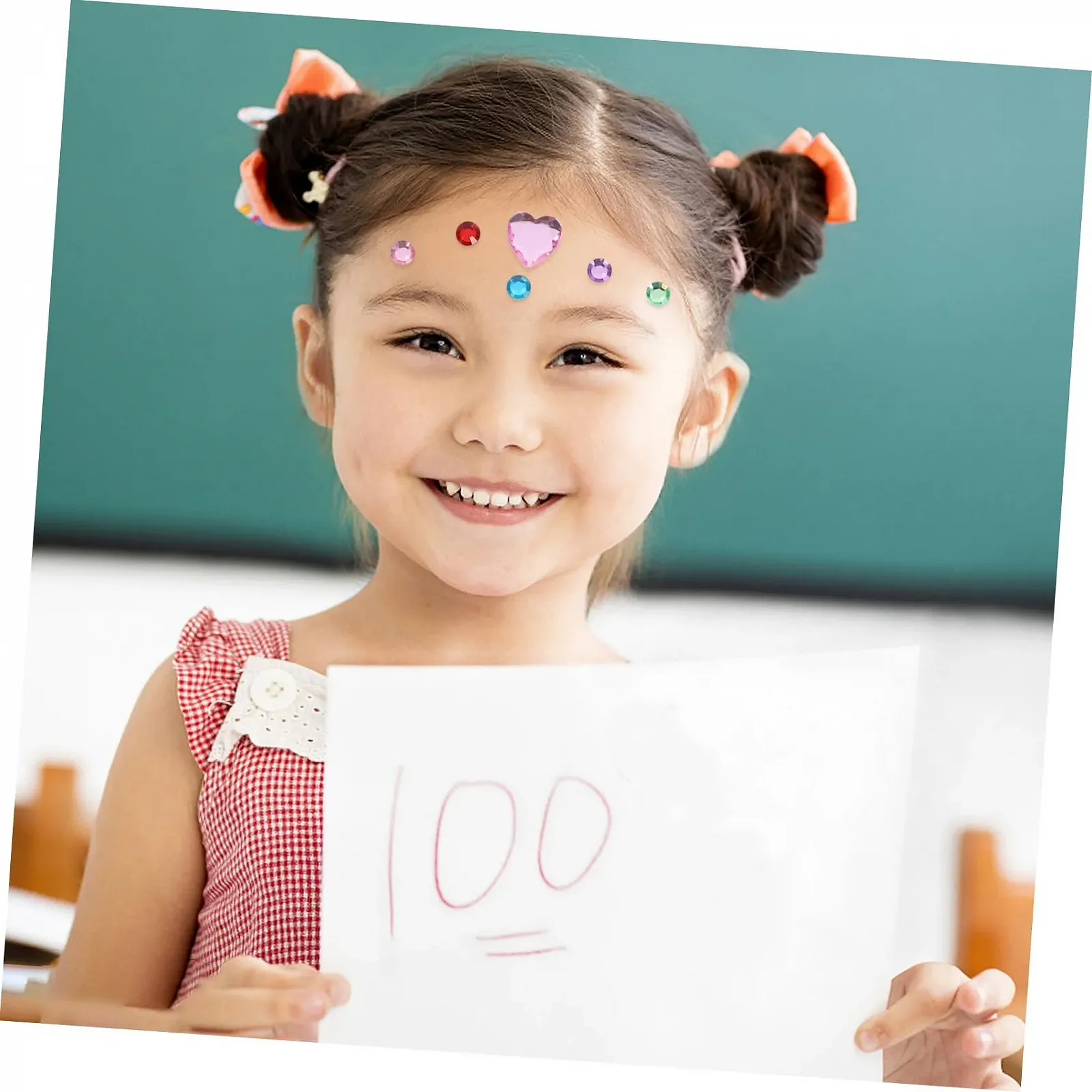 Стразы для лица и ногтей, 8 листов, самоклеящиеся блестящие камни для макияжа, фестиваля и карнавала, временные драгоценности, блестящее украшение для глаз и тела, фото №9