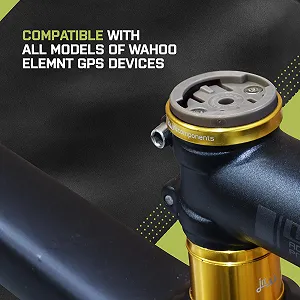 Крепление для велокомпьютера JRC Components Enkei Top Cap Mount Wahoo фиолетовое synthetic.ua - Фото 1