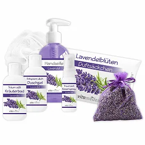 Набір для догляду з лавандою, 7 предметів synthetic.ua - Фото 1