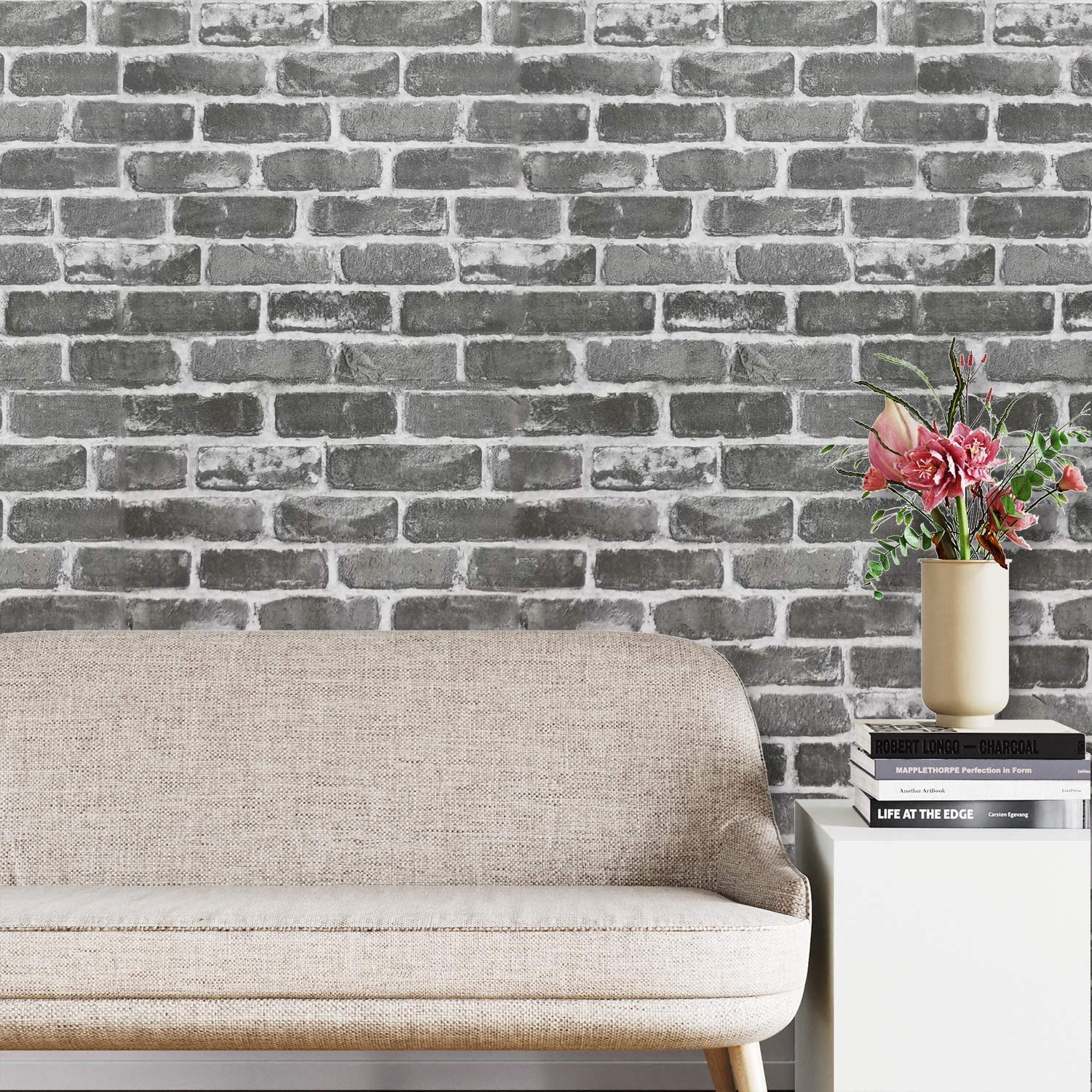 Обои самоклеящиеся CiCiwind 42 см x 10 м Виниловые Серый камень, фото №4 Обои самоклеящиеся CiCiwind 42 см x 10 м Виниловые Серый камень, фото №4