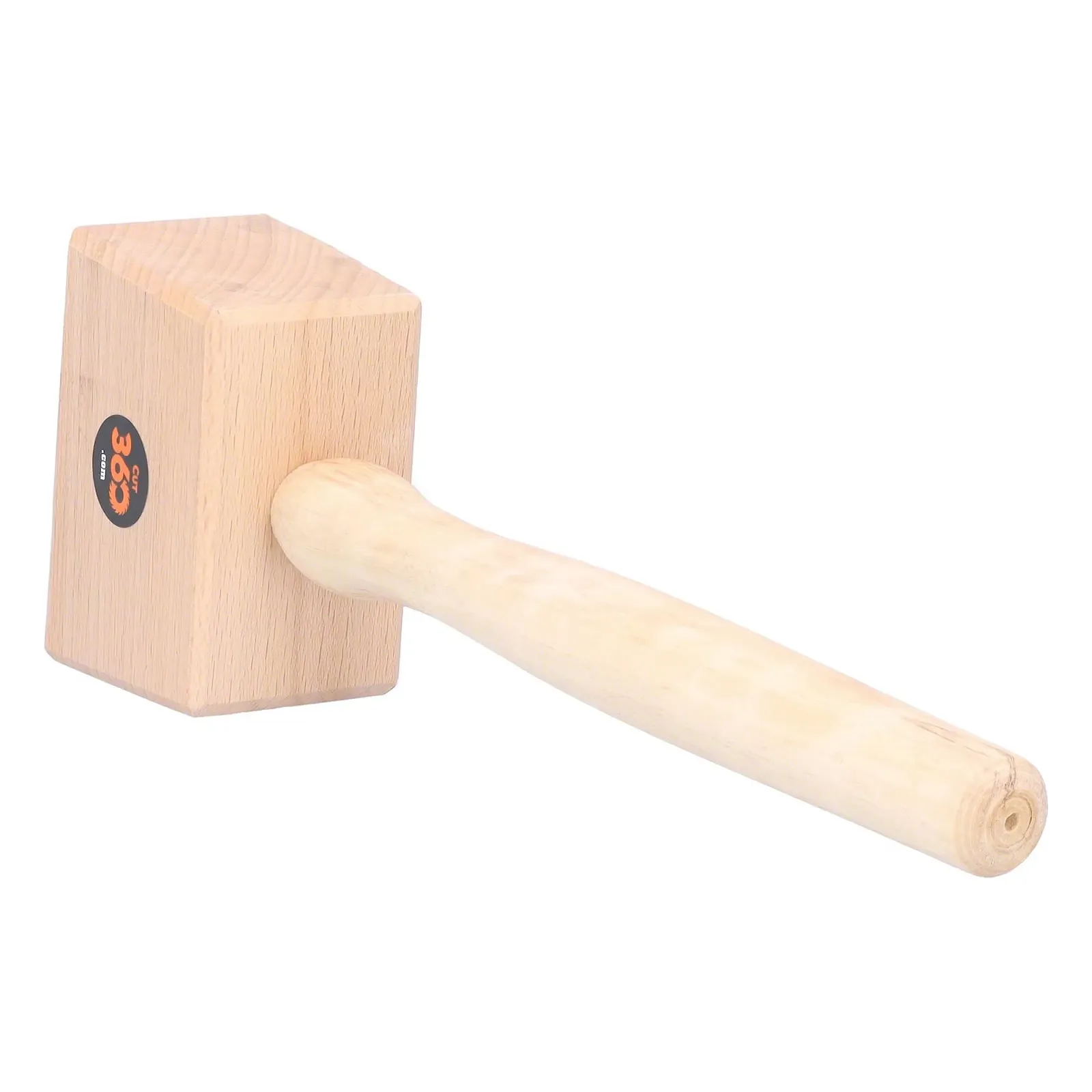 Киянка столярная Cut360 Red Beech Ash Handle 55 x 100 мм, фото №3