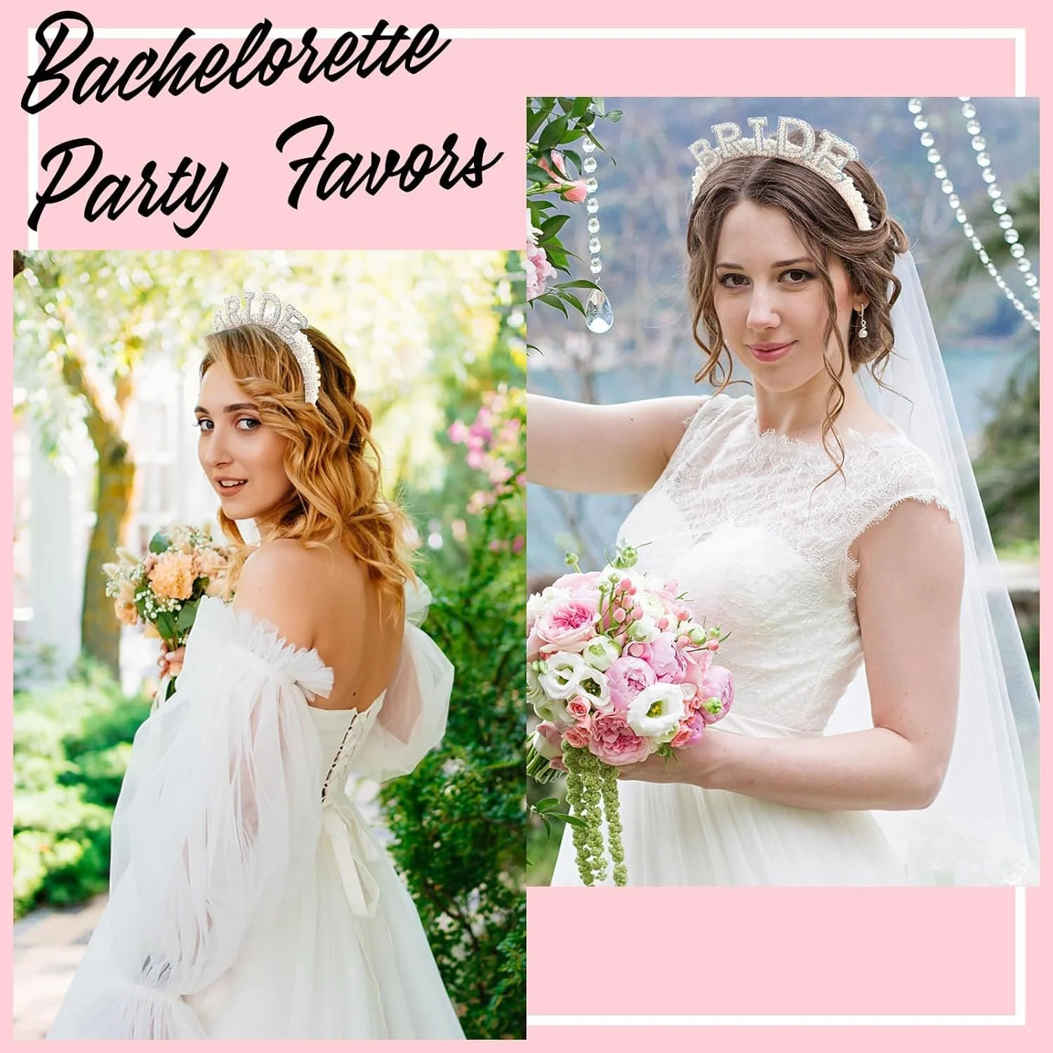 Обруч Жемчуг невесты A1, фото №4 Обруч Жемчуг невесты A1, фото №4