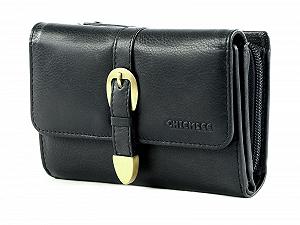 Кошелек Chiemsee Женский из Натуральной Кожи Черный RFID - Фото 1