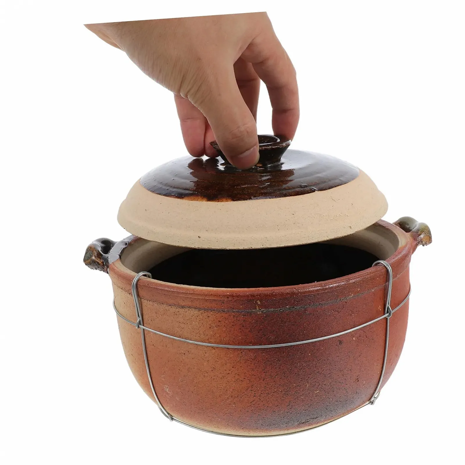 Горшок Ceramic Traditional Chinese Clay Pot для тушения и супов, фото №4