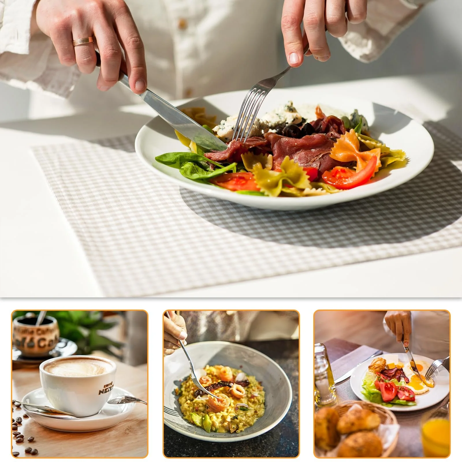 Набір: Ложка + Виделка No Brand, фото №7