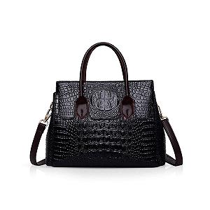 Сумка Nicole & Doris, с верхней ручкой, кожа PU, черный, классический - Фото 1