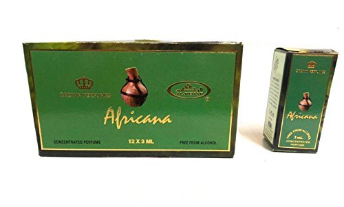 Парфумована олія Al Rehab Africana Набір 12шт 3мл, фото №1