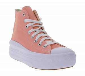 Кеди Converse Move Platform Hi Жіночі Чорний/Білий, Чорний Білий, medium synthetic.ua - Фото 1