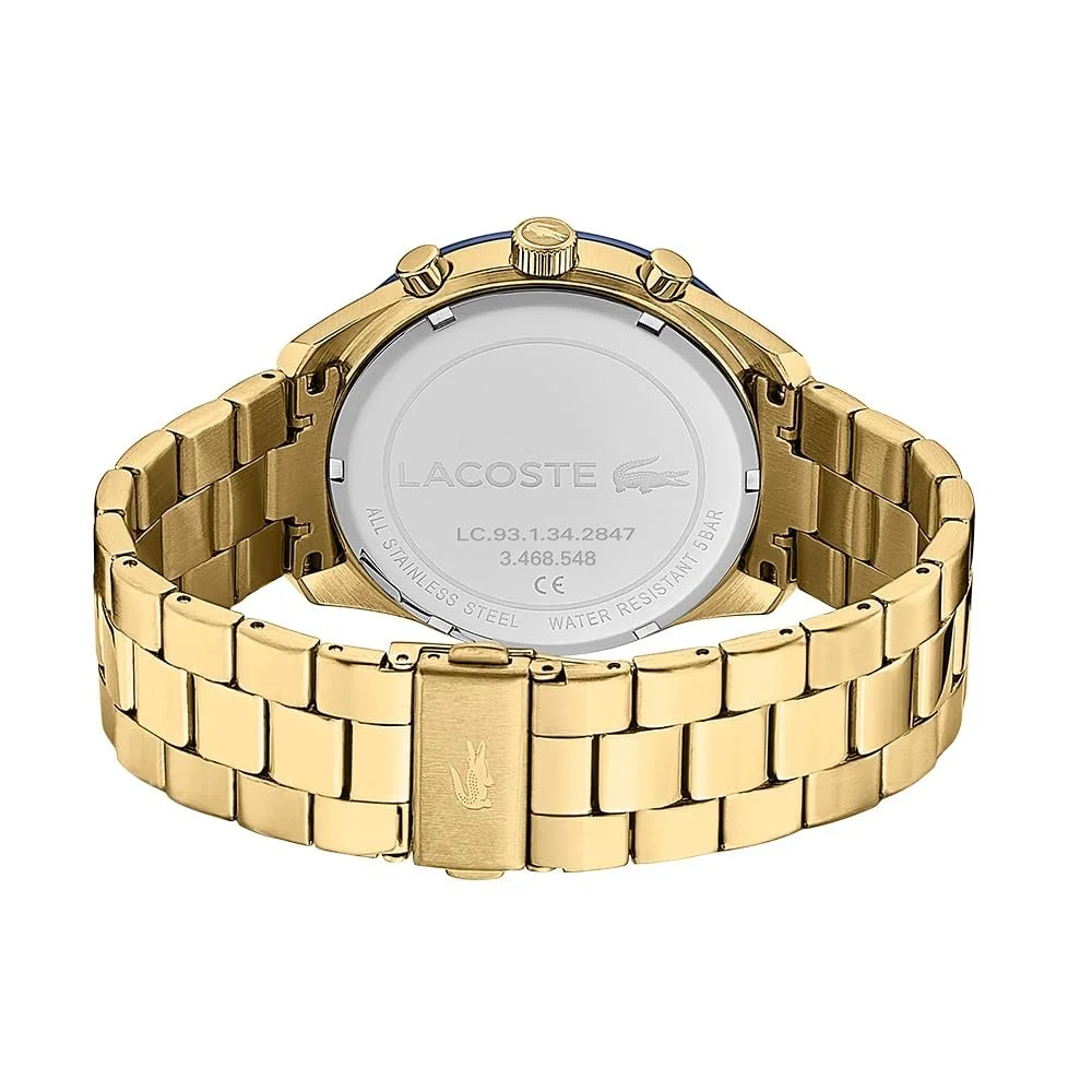 Хронограф Lacoste Boston, кварцевые часы для мужчин с кожаным или стальным браслетом, звеньевым или миланского плетения, фото №3 Хронограф Lacoste Boston, кварцевые часы для мужчин с кожаным или стальным браслетом, звеньевым или миланского плетения, фото №3