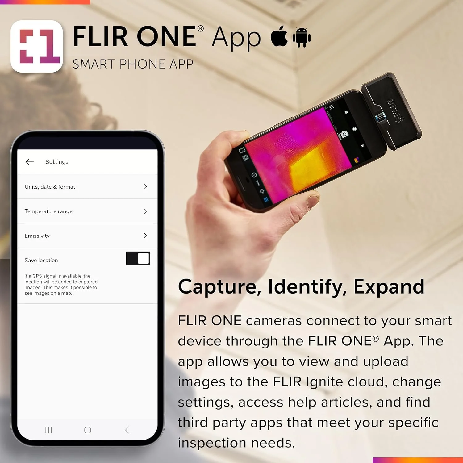 Тепловизионная камера FLIR ONE Pro Черный, фото №8