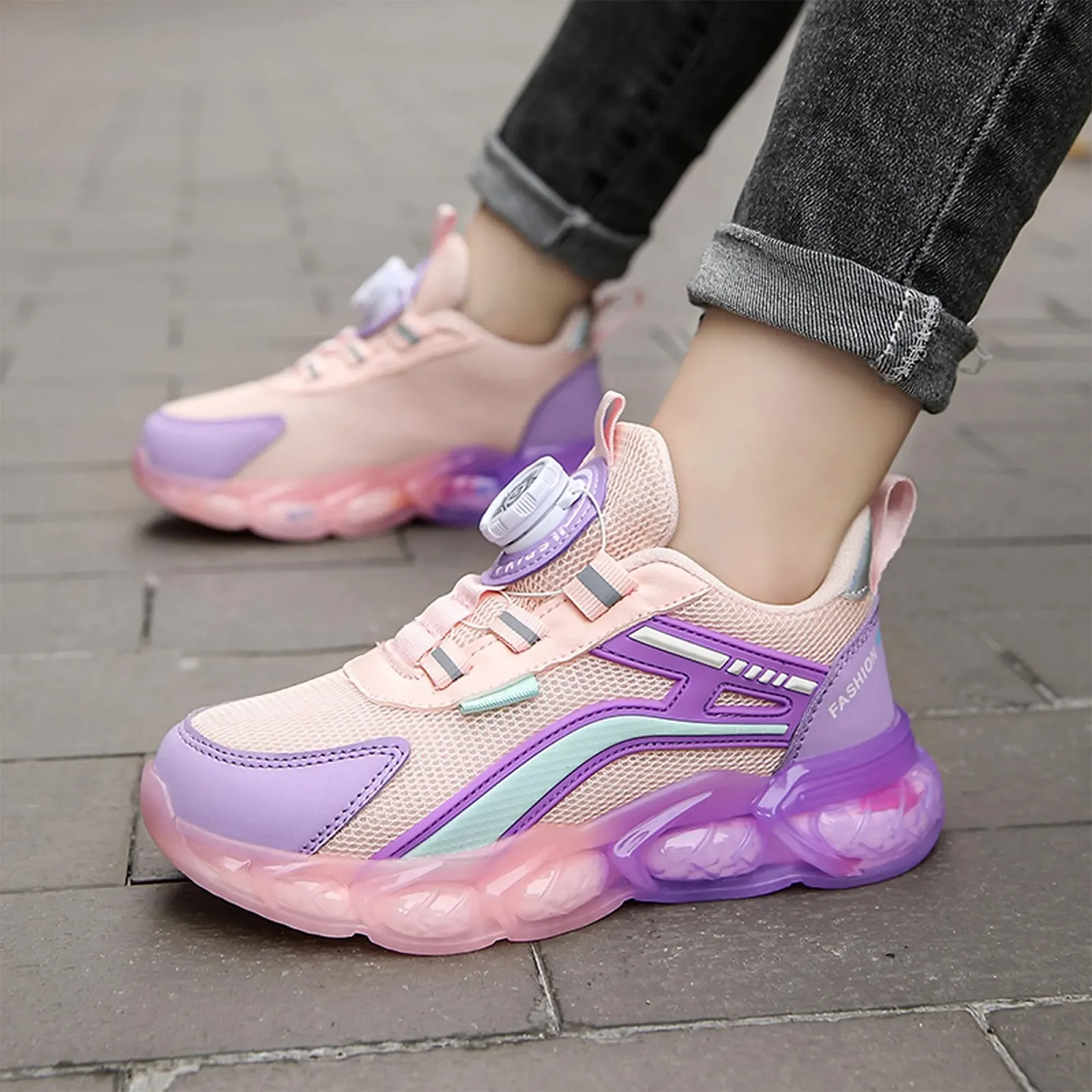 Кросівки ITSOGOO Дитячі Легкі Дихаючі Спортивні, фото №2