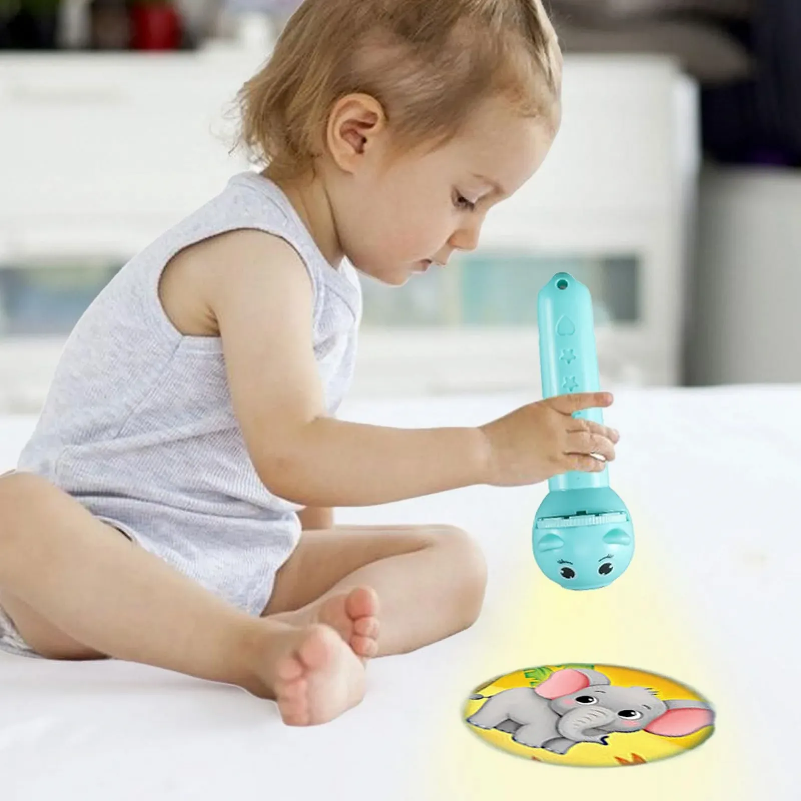 Детский проектор-фонарик Generisch 80 мультяшных узоров, фото №2 Детский проектор-фонарик Generisch 80 мультяшных узоров, фото №2