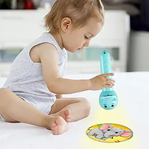 Детский проектор-фонарик Generisch 80 мультяшных узоров synthetic.ua - Фото 1