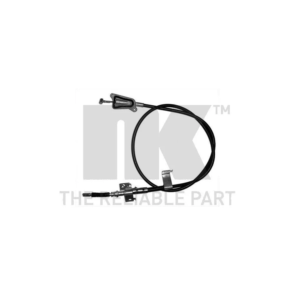 Трос стоянкового гальма NK 9022102 для NISSAN правий, фото №1 Трос стоянкового гальма NK 9022102 для NISSAN правий, фото №1