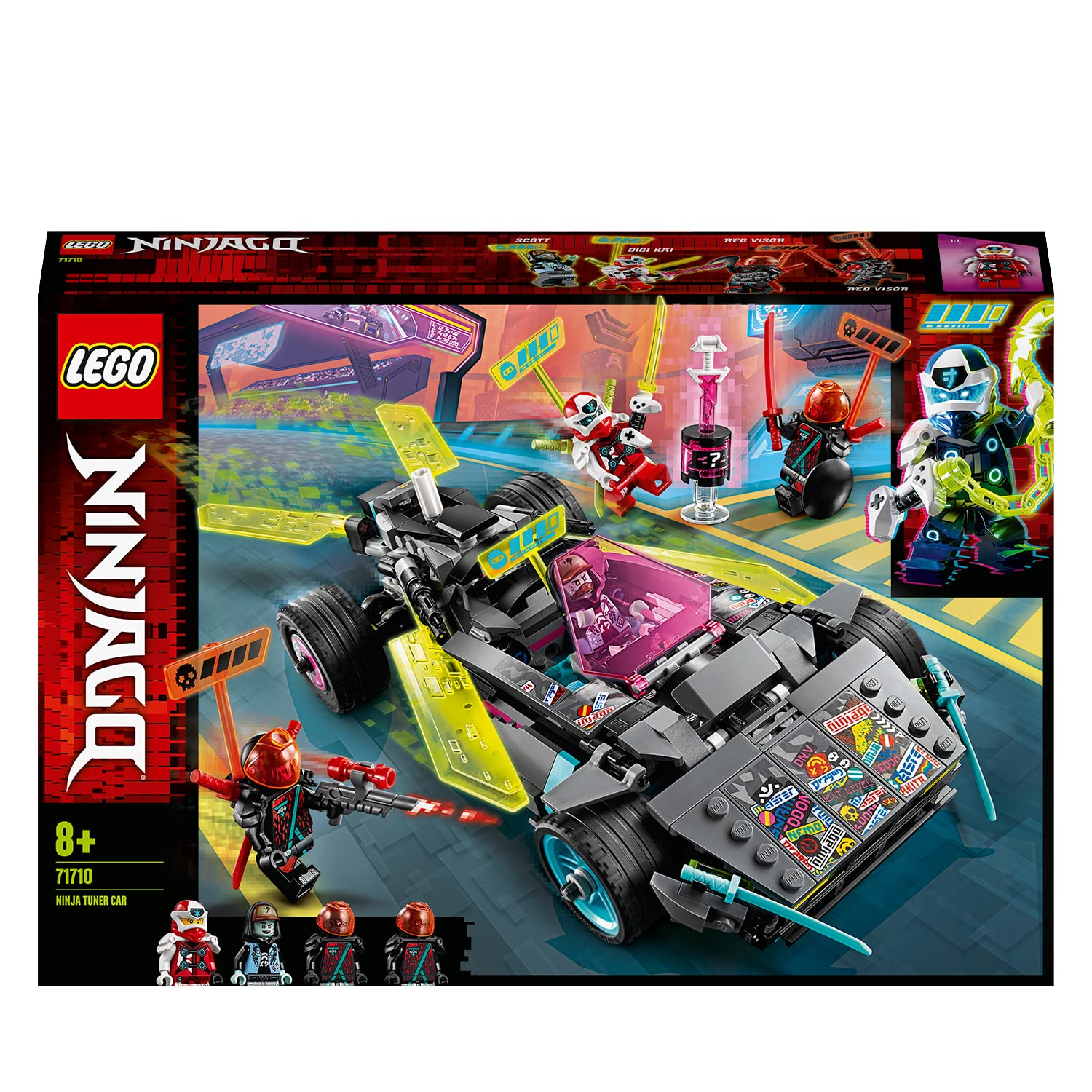 Конструктор Lego Ninjago 71710 Ninja Тюнингованный автомобиль, фото №6