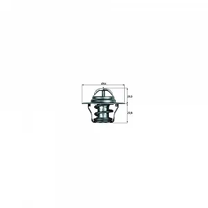 Термостат охлаждающей жидкости MAHLE BEHR TX 14 87D 87°C - Фото 1