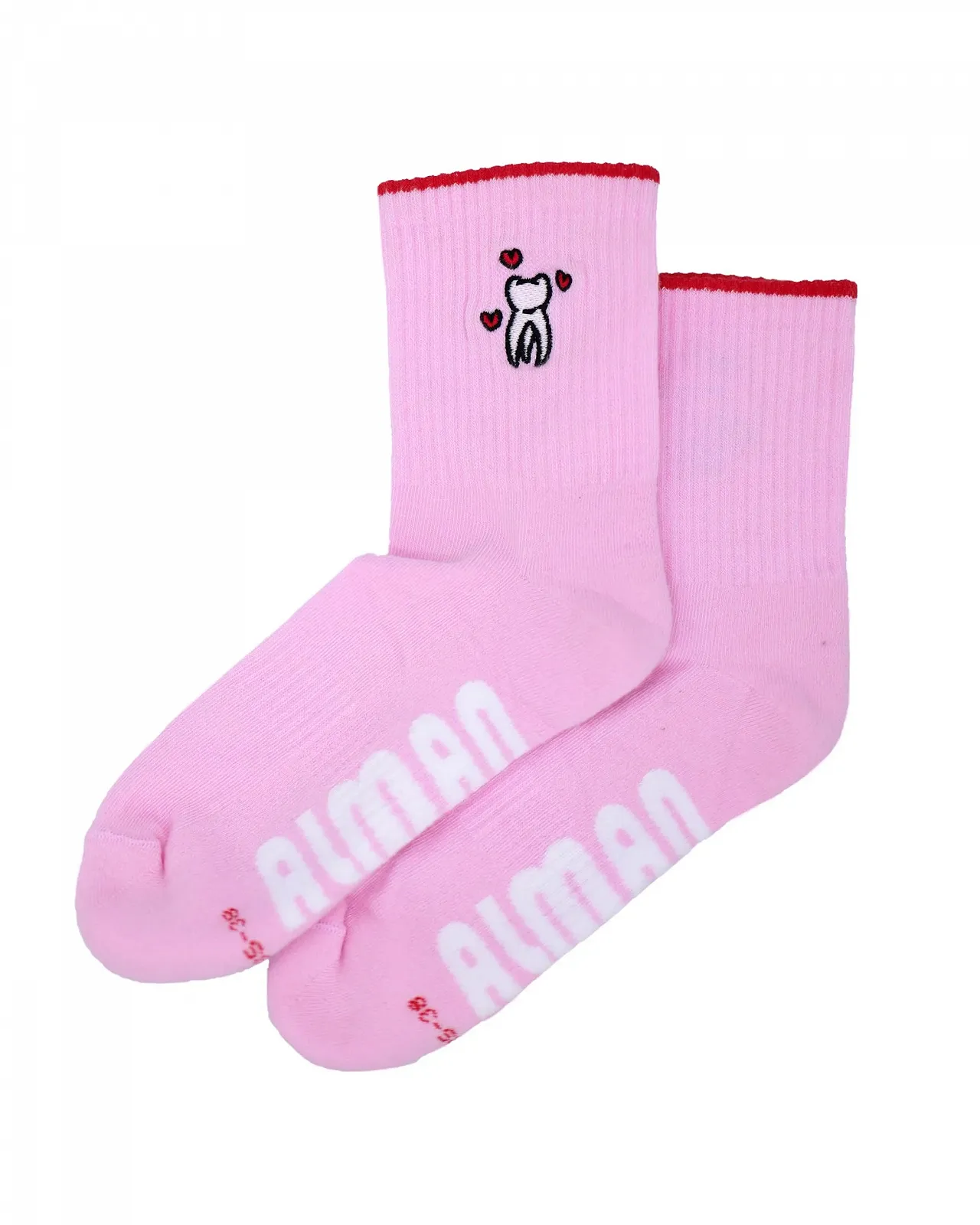 Носки Ankle High Unisex Sch"\" Модель с зубной щеткой. Для мужчин и женщин, универсальные носки, для стоматологов, студентов-стоматологов, ассистентов стоматолога, фото №1