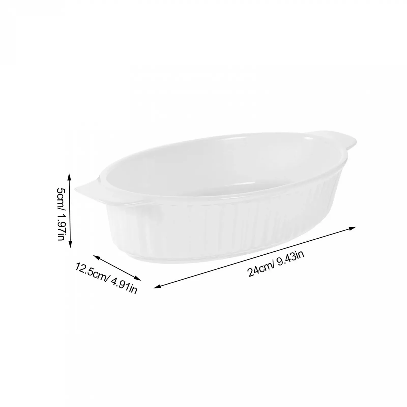 Керамическая форма для запекания с ручками Термостойкая Универсальная Сервировочная блюдо, фото №2 Керамическая форма для запекания с ручками Термостойкая Универсальная Сервировочная блюдо, фото №2