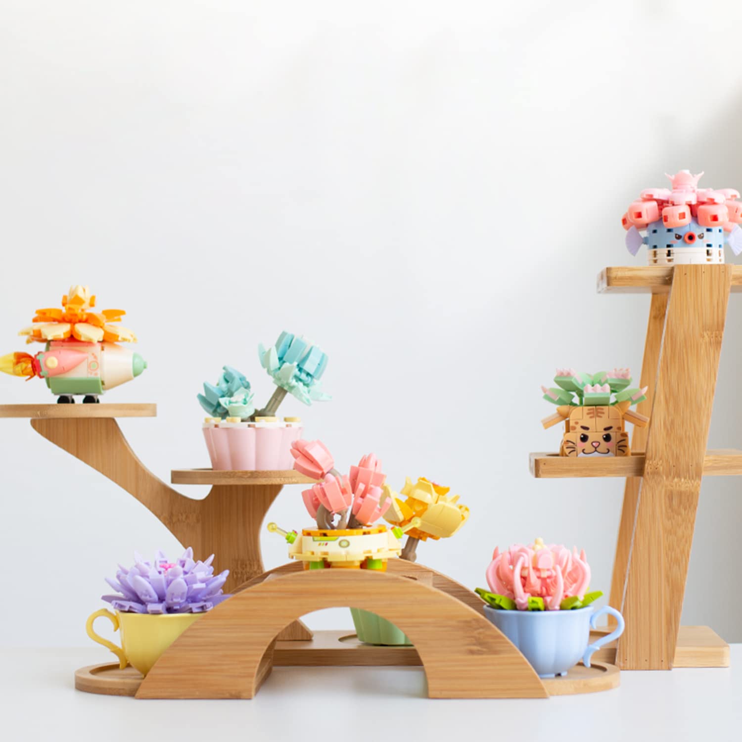 Конструктор MEIEST Mini Succulent Bonsai 6+, фото №4