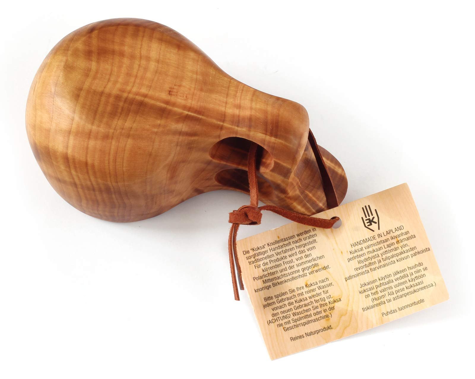 Кружка GUKSI Nordic Art Store Ручної роботи з берези No 10, фото №3