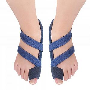 Разделители для пальцев ног для дневного и ночного облегчения боли при вальгусной деформации большого пальца стопы synthetic.ua - Фото 1