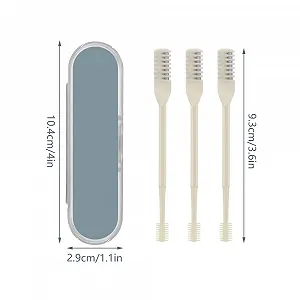 Тример для носа KUWUNG 2-в-1 2024 Подвійний Кремово-жовтий synthetic.ua - Фото 1