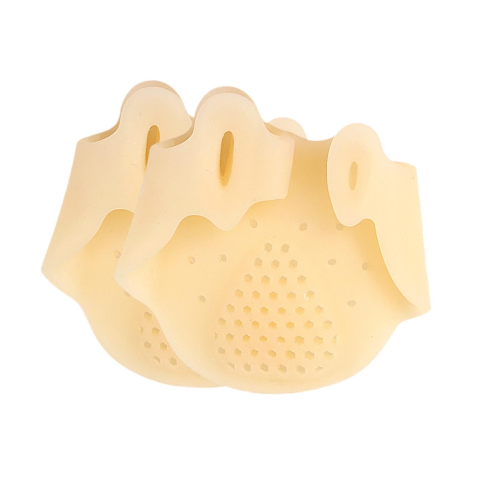 Роздільник для пальців MERIGLARE 2 шт Гелевий регульований з подушкою підтримки Жовтий, фото №7