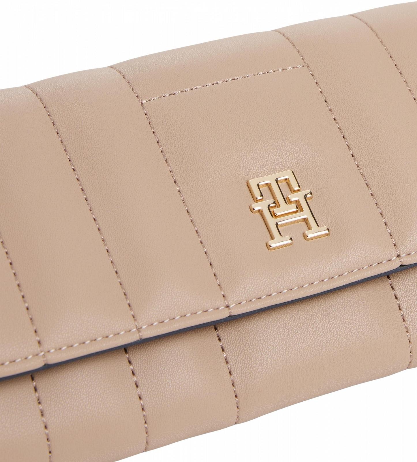 Кошелек Tommy Hilfiger Ladies Feminine Flap Large Taupe Coastal Taupe, фото №3