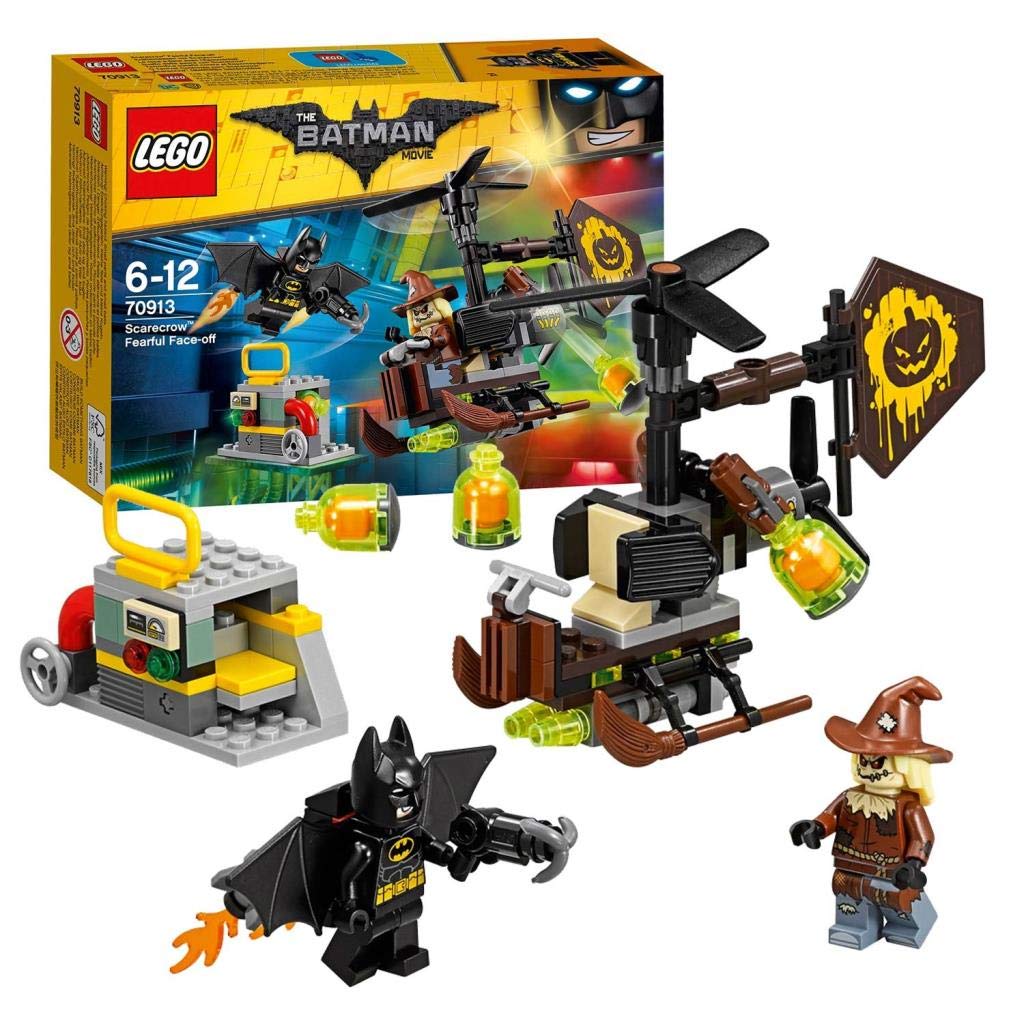 Конструктор LEGO DC Comics 70913 Batman Movie Scarecrow Fearful Face-Off Toy, фото №6