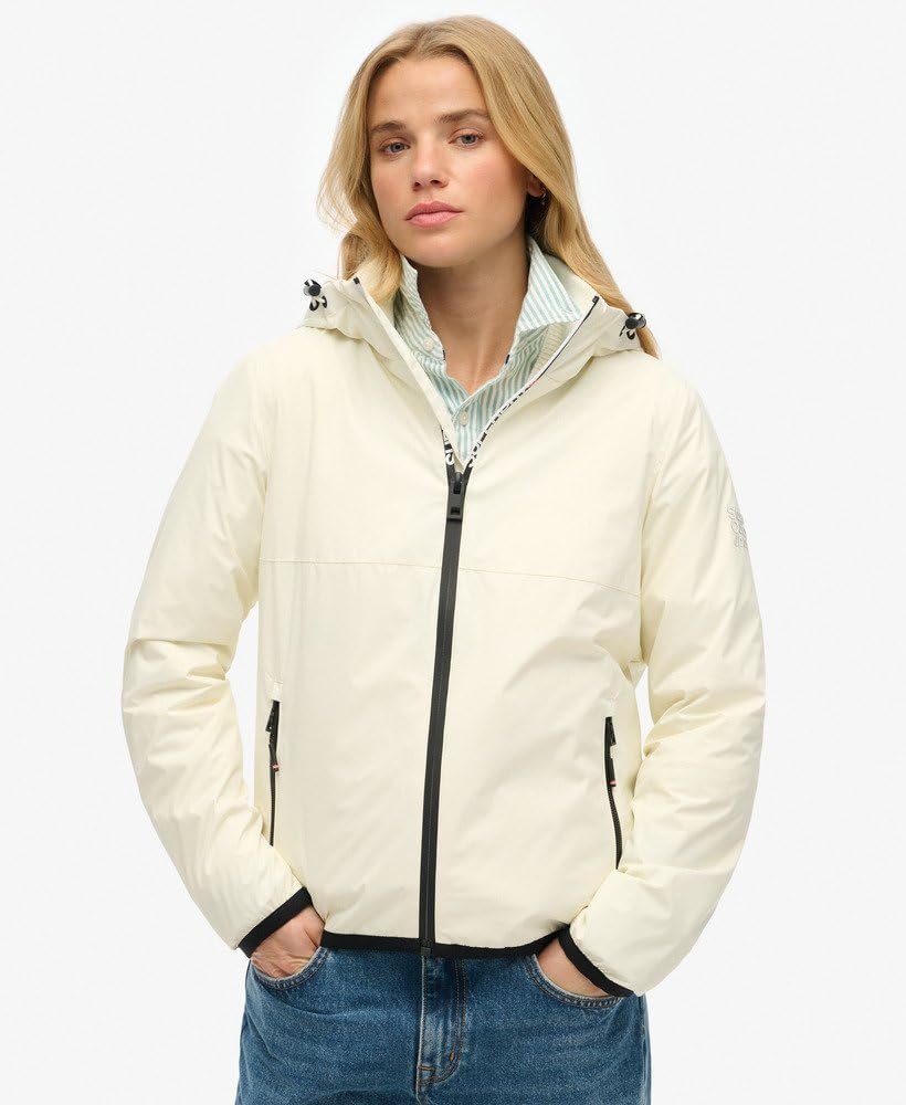 Куртка-ветровка с капюшоном Superdry с логотипом (Женская), фото №5