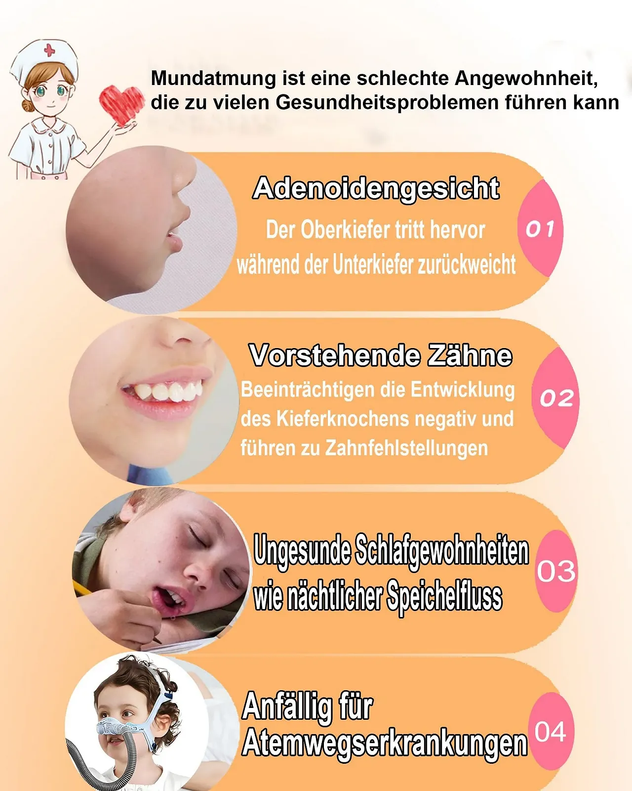 Пластырь для рта для детей для сна, избегание аденоидного лица, преодоление дыхания ртом., фото №2 Пластырь для рта для детей для сна, избегание аденоидного лица, преодоление дыхания ртом., фото №2