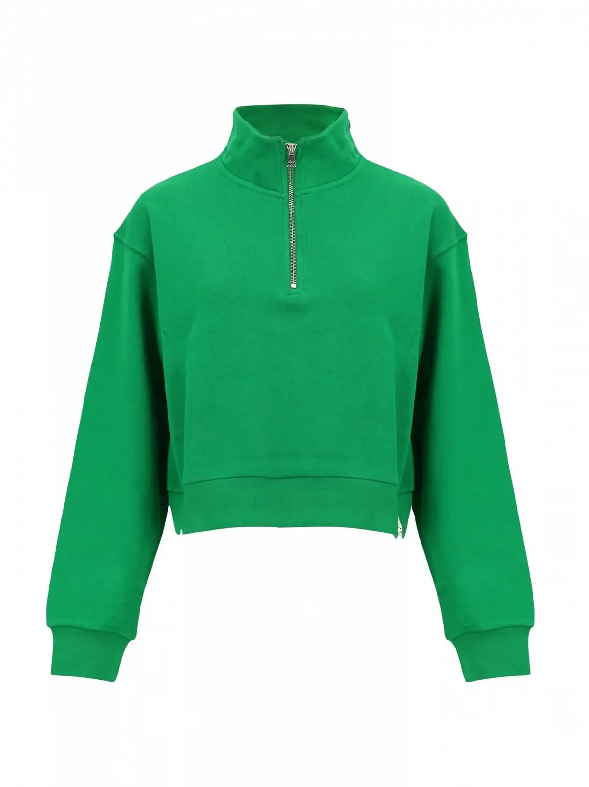 Свитшот LTB Jeans Nopele Slim Хлопок на молнии Зеленый Размер L, фото №1