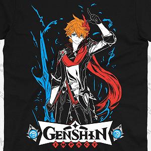Футболка Игра Геншин Импакт Genshin Impact TH025 M synthetic.ua - Фото 1