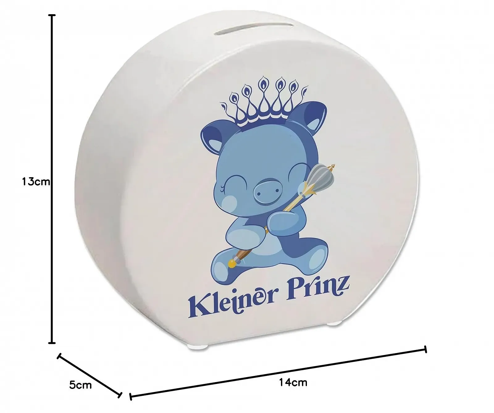 Скарбничка Little Prince Миле порося керамічна, фото №9