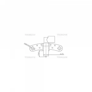 Датчик положення колінвала TRISCAN 8855 25102 для RENAULT DACIA HITACHI - Фото 1